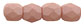 Firepolish 3mm (loose) : Saturated Peach