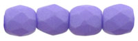 Fire-Polish 3mm (loose) : Saturated Purple