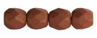 Fire-Polish 3mm (loose) : Twilight Terracotta Blaze