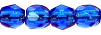 Fire-Polish 3mm (loose) : Lt Cobalt