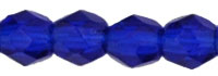 Fire-Polish 3mm (loose) : Cobalt