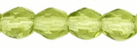 Fire-Polish 3mm (loose) : Olivine