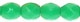 Fire-Polish 3mm (loose) : Green Turquoise