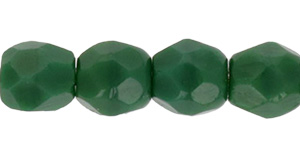 Fire-Polish 3mm (loose) : Dark Green