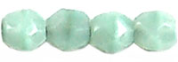 Fire-Polish 3mm (loose) : Opaque Azure Turquoise