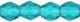 Firepolish 3mm (loose) : Teal