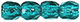 Firepolish 3mm (loose) : Teal