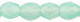 Firepolish 3mm (loose) : Milky Aquamarine