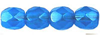 Fire-Polish 3mm (loose) : Opaque Blue