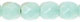 Firepolish 3mm (loose) : Opaque Green Pea