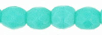Fire-Polish 3mm (loose) : Opaque Turquoise