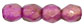 Firepolish 3mm (loose) : Halo - Madder Rose
