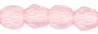 Fire-Polish 3mm (loose) : Milky Pink