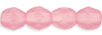 Fire-Polish 3mm (loose) : Milky Pink