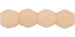 Fire-Polish 3mm (loose) : Milky Apricot