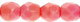 Firepolish 3mm (loose) : Carnation Pink
