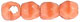 Firepolish 3mm (loose) : Pink - Coral
