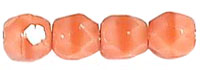 Fire-Polish 3mm (loose) : Pink - Coral