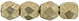 Firepolish 3mm (loose) : ColorTrends: Saturated Metallic Hazelnut