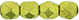 Firepolish 3mm (loose) : ColorTrends: Saturated Metallic Primrose Yellow