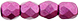 Firepolish 3mm (loose) : ColorTrends: Saturated Metallic Pink Yarrow