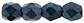 Firepolish 3mm (loose) : Metallic Suede - Dk Blue