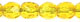 Firepolish 3mm (loose) : Jonquil