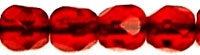 Fire-Polish 3mm (loose) : Siam Ruby