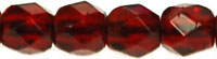 Fire-Polish 3mm (loose) : Garnet