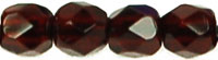 Fire-Polish 3mm (loose) : Dk Garnet