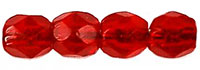 Fire-Polish 3mm (loose) : Opal Red