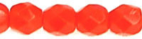 Fire-Polish 3mm (loose) : Opaque Lt Red