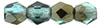Firepolish 3mm (loose) : Luster Rainbow - Teal