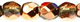 Firepolish 3mm (loose) : Copper - Smoky Topaz