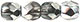 Firepolish 3mm (loose) : Coated - 1/2 Silver