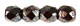 Firepolish 3mm (loose) : Luster - Opaque Cocoa Brown