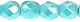 Firepolish 3mm (loose) : Luster - Sky Blue Coral