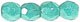 Fire-Polish 3mm (loose) : Luster - Opaque Turquoise