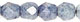 Firepolish 3mm (loose) : Luster - Gray/White Stone
