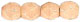 Firepolish 3mm (loose) : Luster - Opaque Champagne