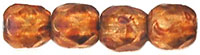 Fire-Polish 3mm (loose) : Matte - Crystal - Picasso