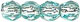 Firepolish 3mm (loose) : Lt Teal - Silver-Lined