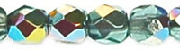 Fire-Polish 3mm (loose) : Teal - Vitral