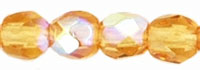 Fire-Polish 3mm (loose) : Topaz AB