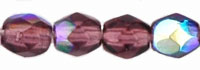 Fire-Polish 3mm (loose) : Amethyst AB