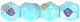 Firepolish 3mm (loose) : Sky Blue Coral AB