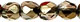 Firepolish 3mm (loose) : Bronze Iris - Black Diamond