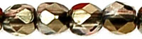 Fire-Polish 3mm (loose) : Bronze Iris - Black Diamond