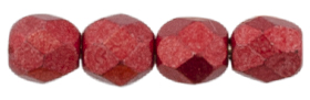 Fire-Polish 4mm (loose) : ColorTrends: Saturated Metallic Cranberry