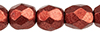 Fire-Polish 4mm (loose) : ColorTrends: Saturated Metallic Merlot